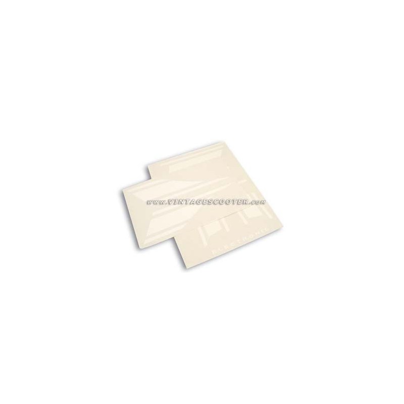 Kit adhésifs Ailes & Garde boue Vespa 200 Rally blanc